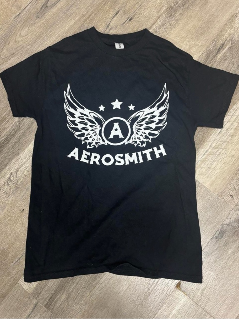 Men's Black Logo Graphic Tee
